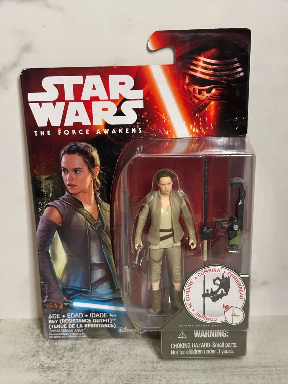 Disney Star Wars The Force Awakens Rey (Resistance Outfit) Figure